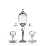 Lady Absinthe Fountain, Two Spouts, Complete Set