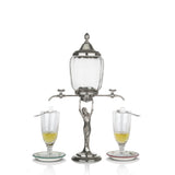 Lady Absinthe Fountain, Two Spouts, Complete Set