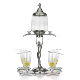 Lady Absinthe Fountain, Four Spouts, Complete Set