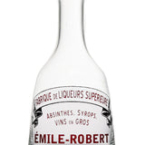 "Émile-Robert" French Bistro Absinthe Glass Water Carafe