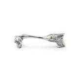 Goose Pewter Knife Rest