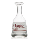 "Absinthe Bonnecaze" French Bistro Glass Water Carafe