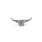 Steer Head Pewter Knife Rest