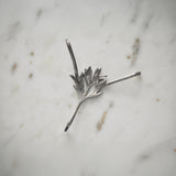 Petite Wormwood Leaf Absinthe Grille by Kirk Burkett, Sterling Silver