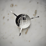 Monogram Absinthe Grille by Kirk Burkett, Sterling Silver