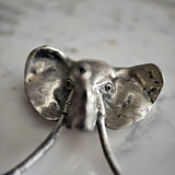 Elephant Absinthe Grille by Kirk Burkett, Sterling Silver