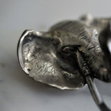Elephant Absinthe Grille by Kirk Burkett, Sterling Silver