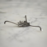 Petite Wormwood Leaf Absinthe Grille by Kirk Burkett, Sterling Silver
