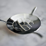 Monogram Absinthe Grille by Kirk Burkett, Sterling Silver