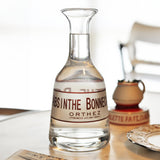 "Absinthe Bonnecaze" French Bistro Glass Water Carafe