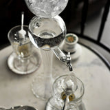 Double Globe Glass Absinthe Fountain, 1 Spout