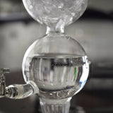 Double Globe Glass Absinthe Fountain, 1 Spout