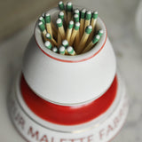 Liqueur Malette French Match Strike, with Gift Box and 100 Strike Anywhere Matches