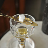 Stained Glass Window Absinthe Spoon, Gold-Plated