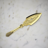 Swiss Cross Absinthe Spoon, Gold-Plated