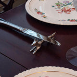 Fox Pewter Knife Rest