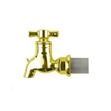 Replacement Spouts for Glass Fountains, Gold, Style #2, Set of Two
