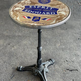 Esprit Edouard French Bistro Table 20", Chrome Rim