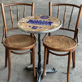 Esprit Edouard French Bistro Table 20", Chrome Rim